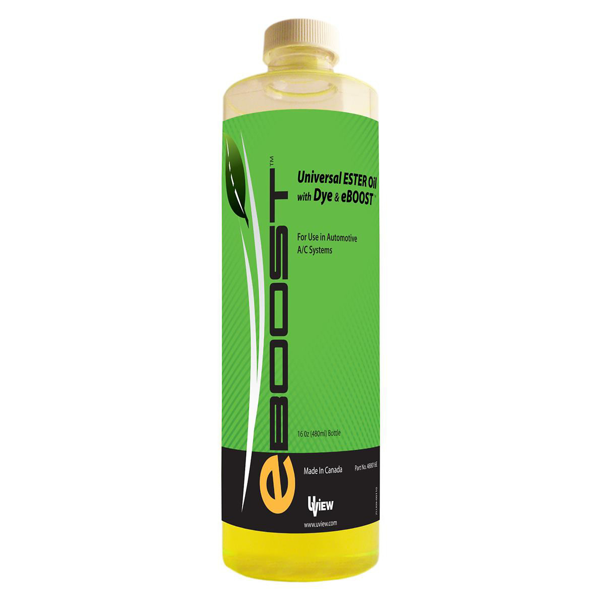 UView Universal Ester Oil with Dye and eBOOST, Model# UVU488016E